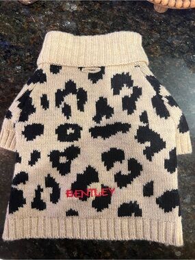 Mark and Graham Personalized Dog Sweater “Bentley”